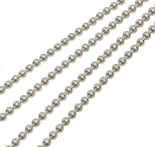 シルバー　ボールチェーン　　　　＼新商品／