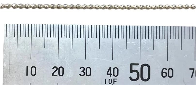 シルバー　ボールチェーン　　　　＼新商品／