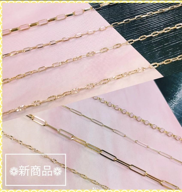 2024年　【K18チェーン　新商品✨】