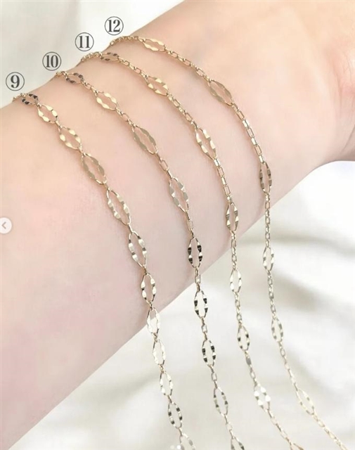 ＼新商品③／K10YGの新しいチェーン入荷🦢✨